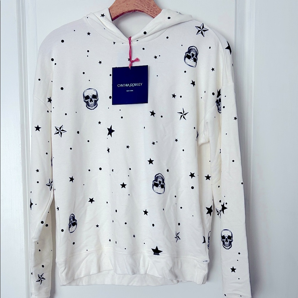Cynthia Rowley Women’s Graphic Skull Hoodie